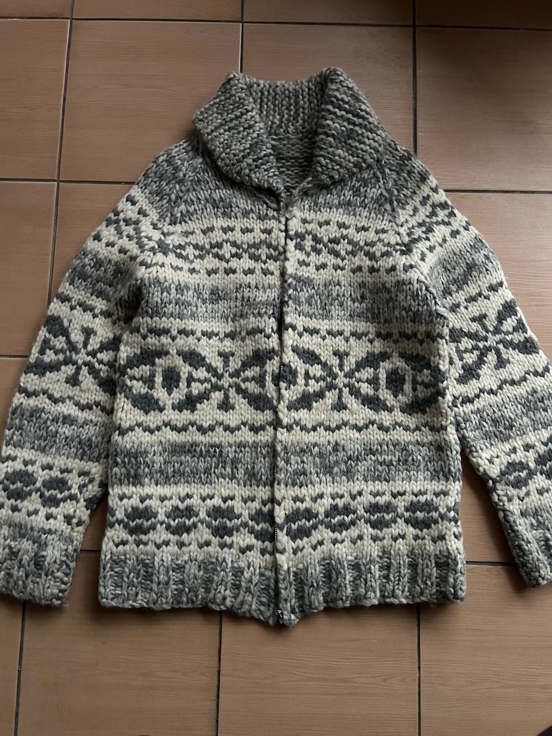 70‘s 코위찬 스웨터 상품이미지2