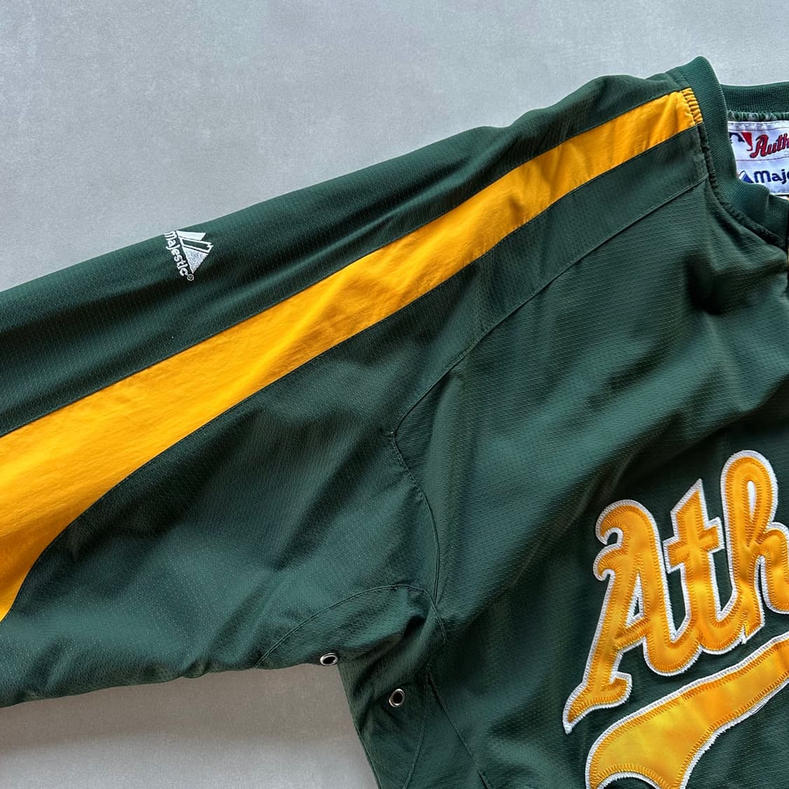 [M]마제스틱 어센틱 오클랜드 스타디움 풀오버 자켓 상품이미지8