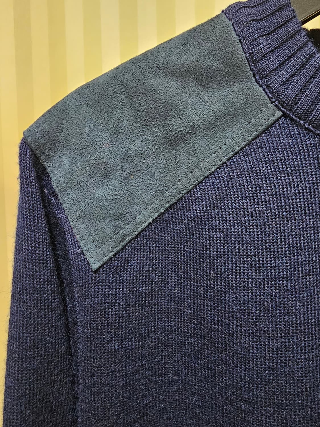 버버리 코만도 니트 울 L 상품이미지5