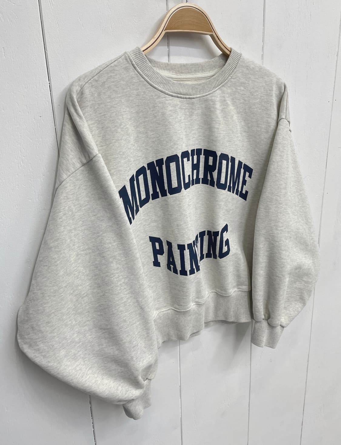 스튜디오 톰보이 MONOCHROME 프린팅 맨투맨 상품이미지4