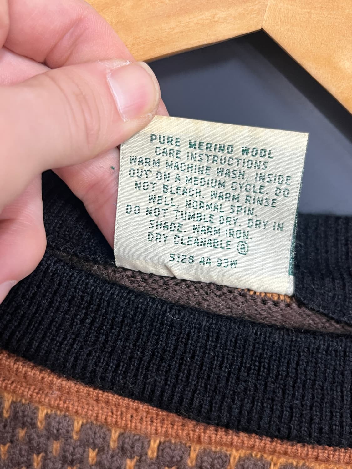 Toorallie Vintage 툴라리 빈티지 케이블 꽈배기 니트 상품이미지5