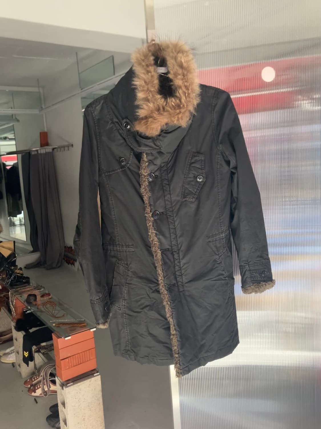 풀오버 퍼 야상 상품이미지1