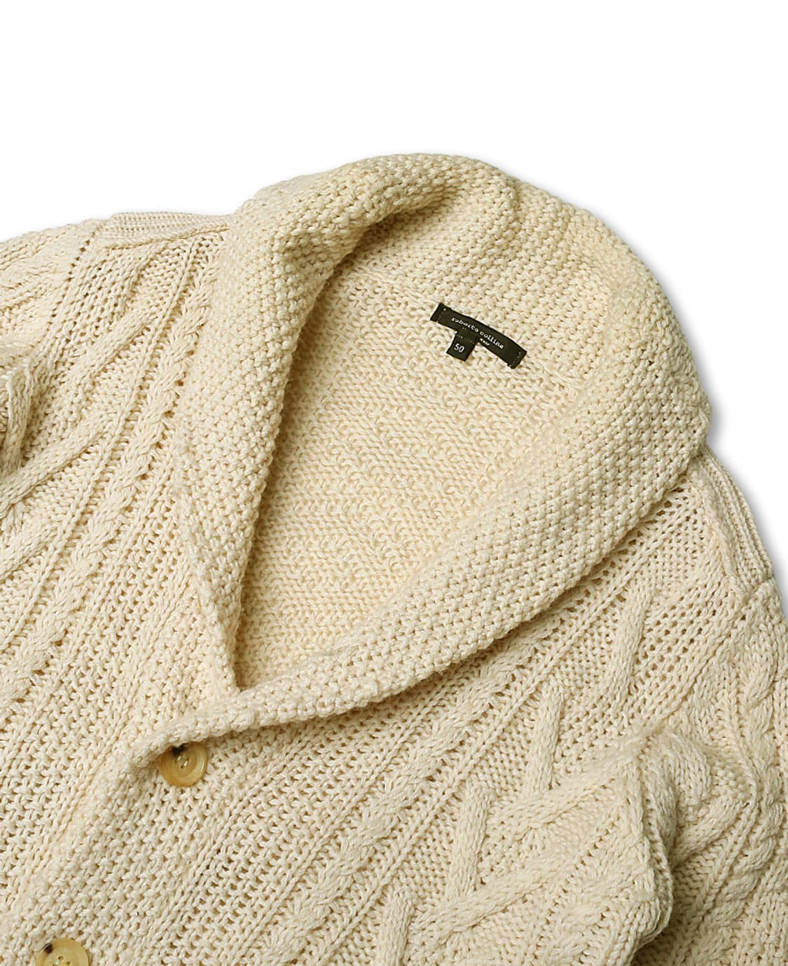 로베르토 콜리나 [Roberto Collina] 엘레강스 숄카라 가디건 상품이미지2