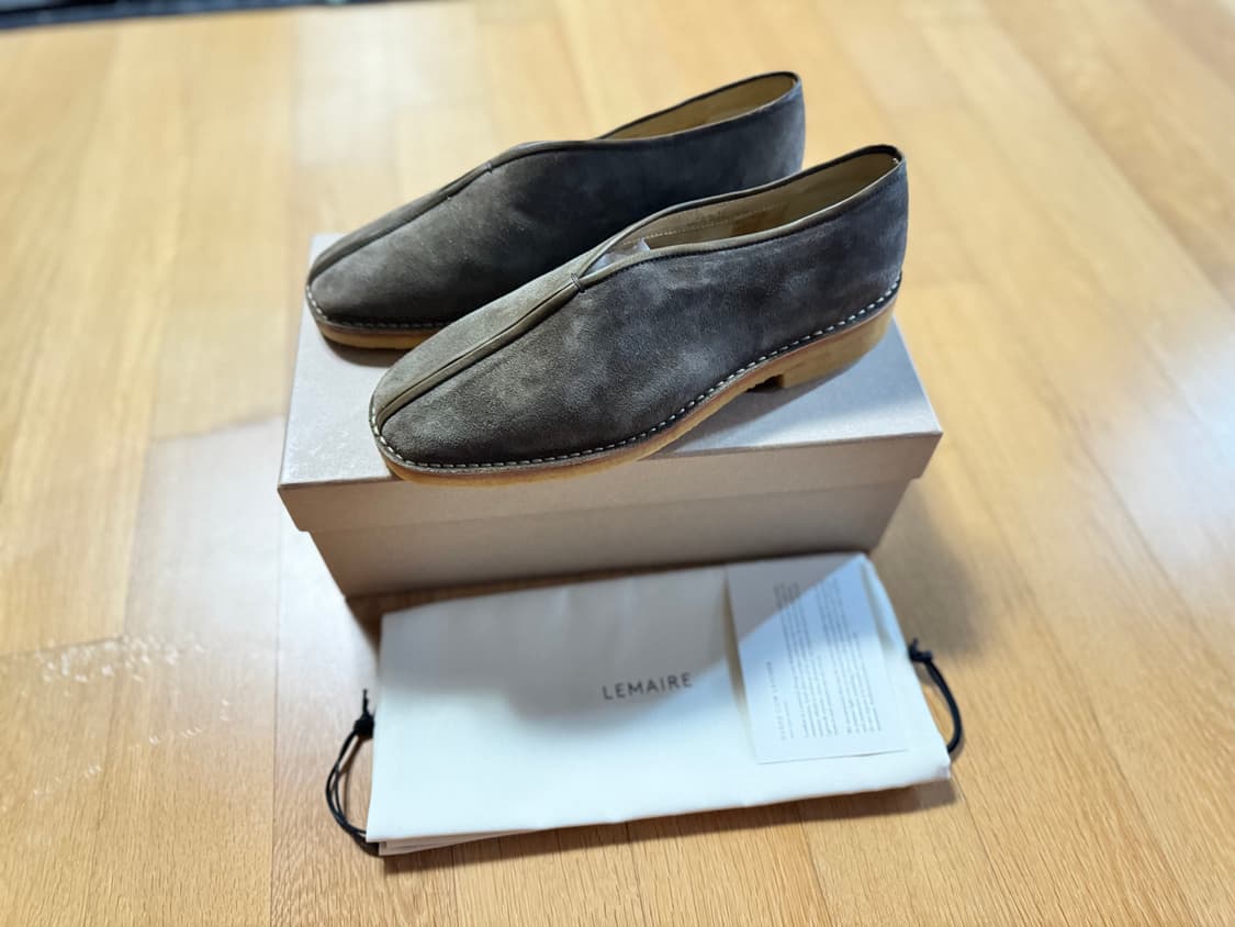 르메르 차이니즈 로퍼 카키 크레이프솔 41사이즈 상품이미지1