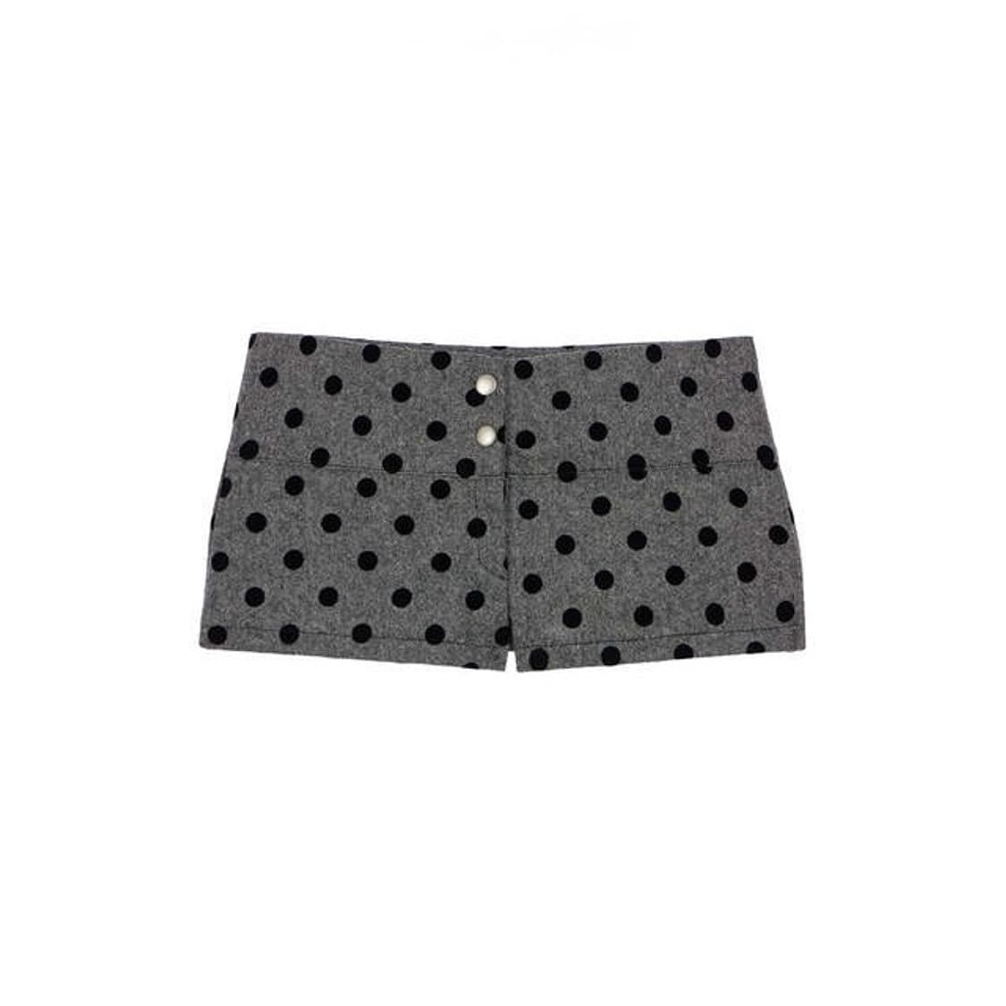 Polka Dot Shorts [Charcoal] 폴카 도트 쇼츠 상품이미지1