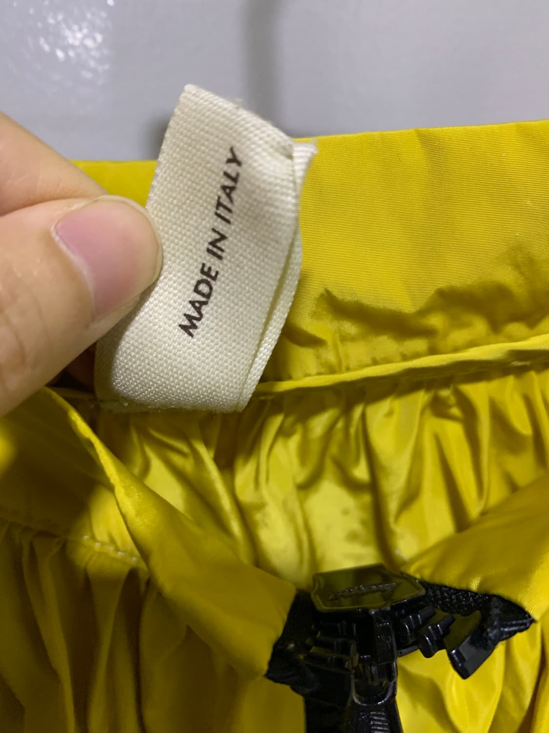 이태리 앞지퍼 장식 롱 스커트 상품이미지5