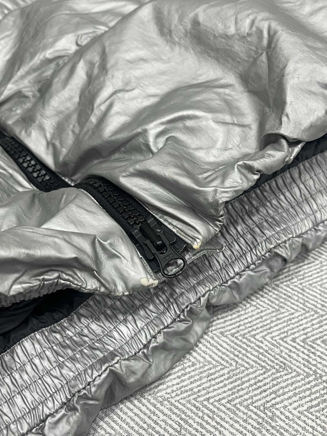 나이키 메탈 실버 덕다운 패딩 남성 L 100-105 상품이미지10