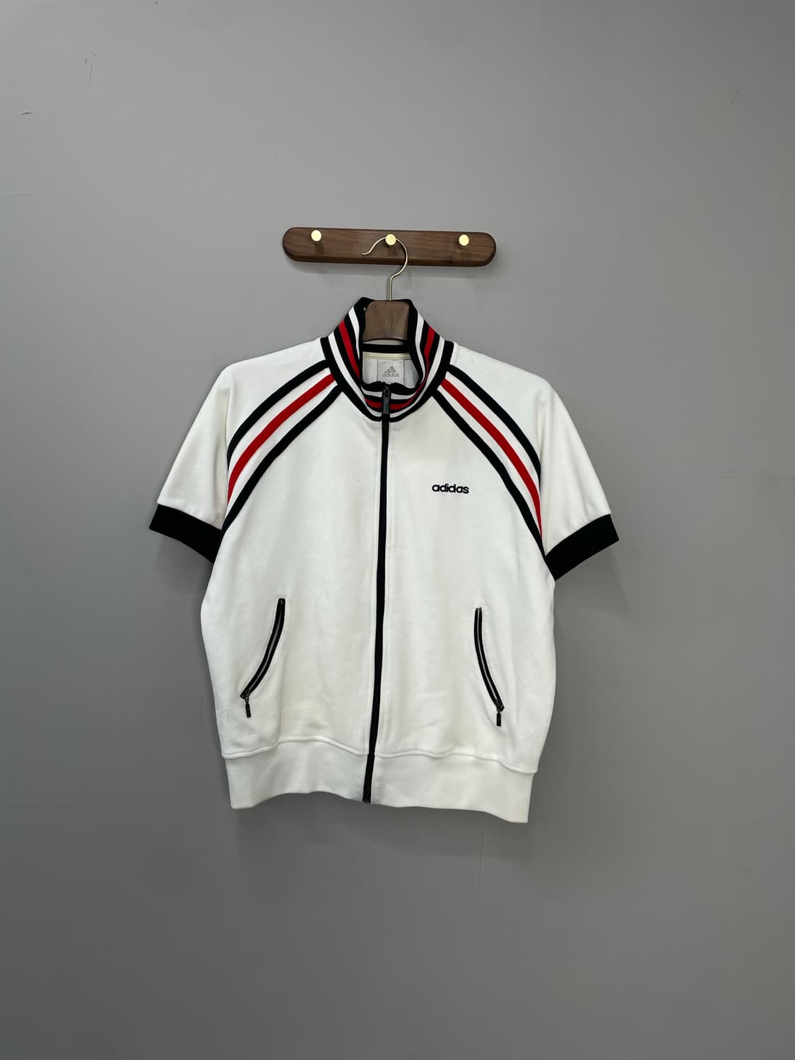 아디다스 벨루어 반팔 져지 H1360 상품이미지2