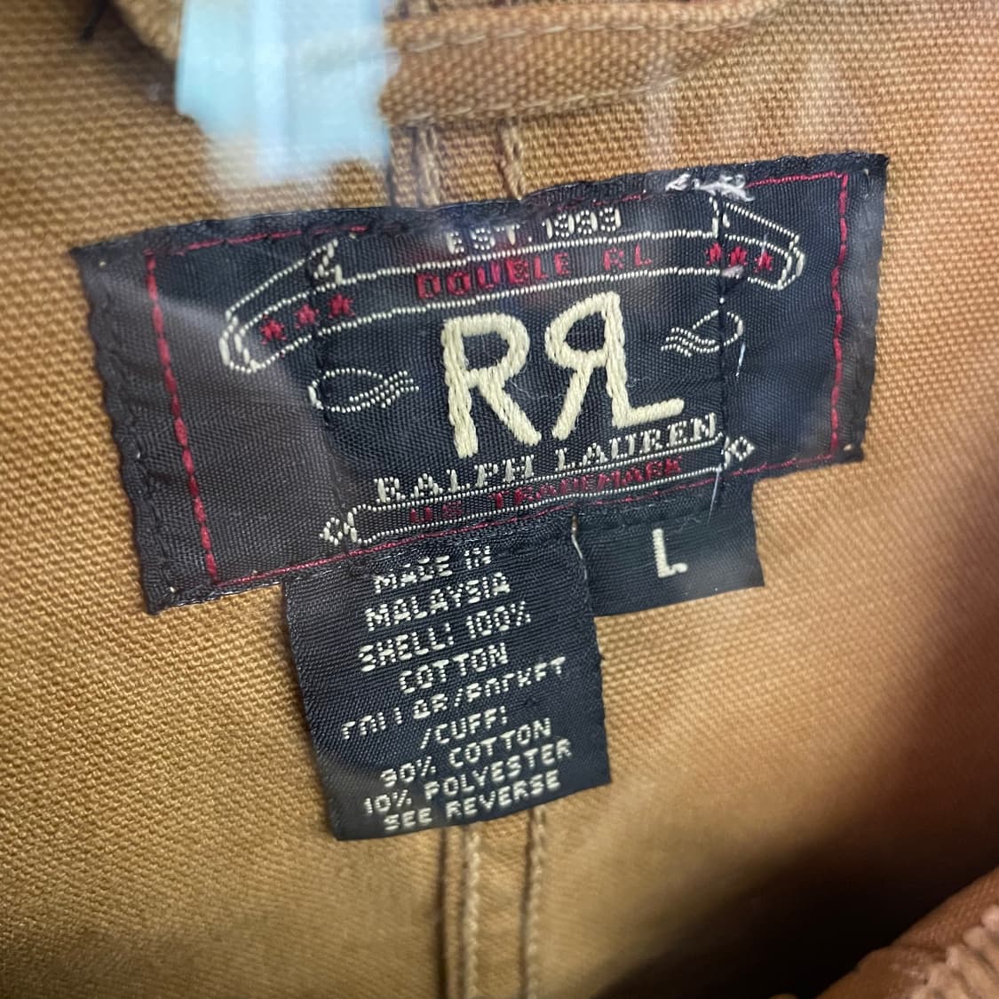 90s 더블알엘 워크자켓 상품이미지9