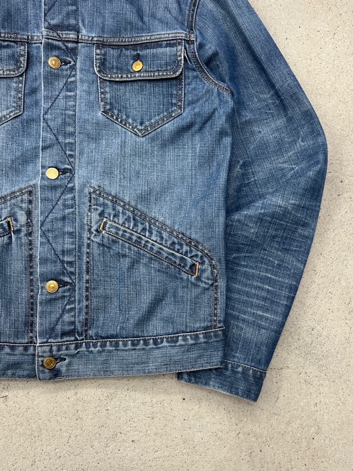 폴로랄프로렌 00s 데님 트러커 자켓 상품이미지4