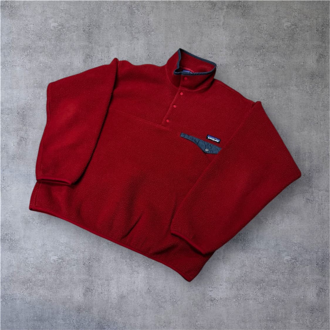 USA made)파타고니아 신칠라 레드 L 상품이미지2