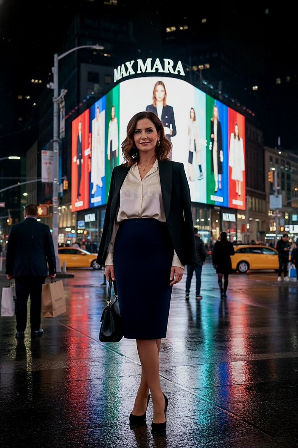 허리28/막스마라 블랙 스커트 상품이미지1