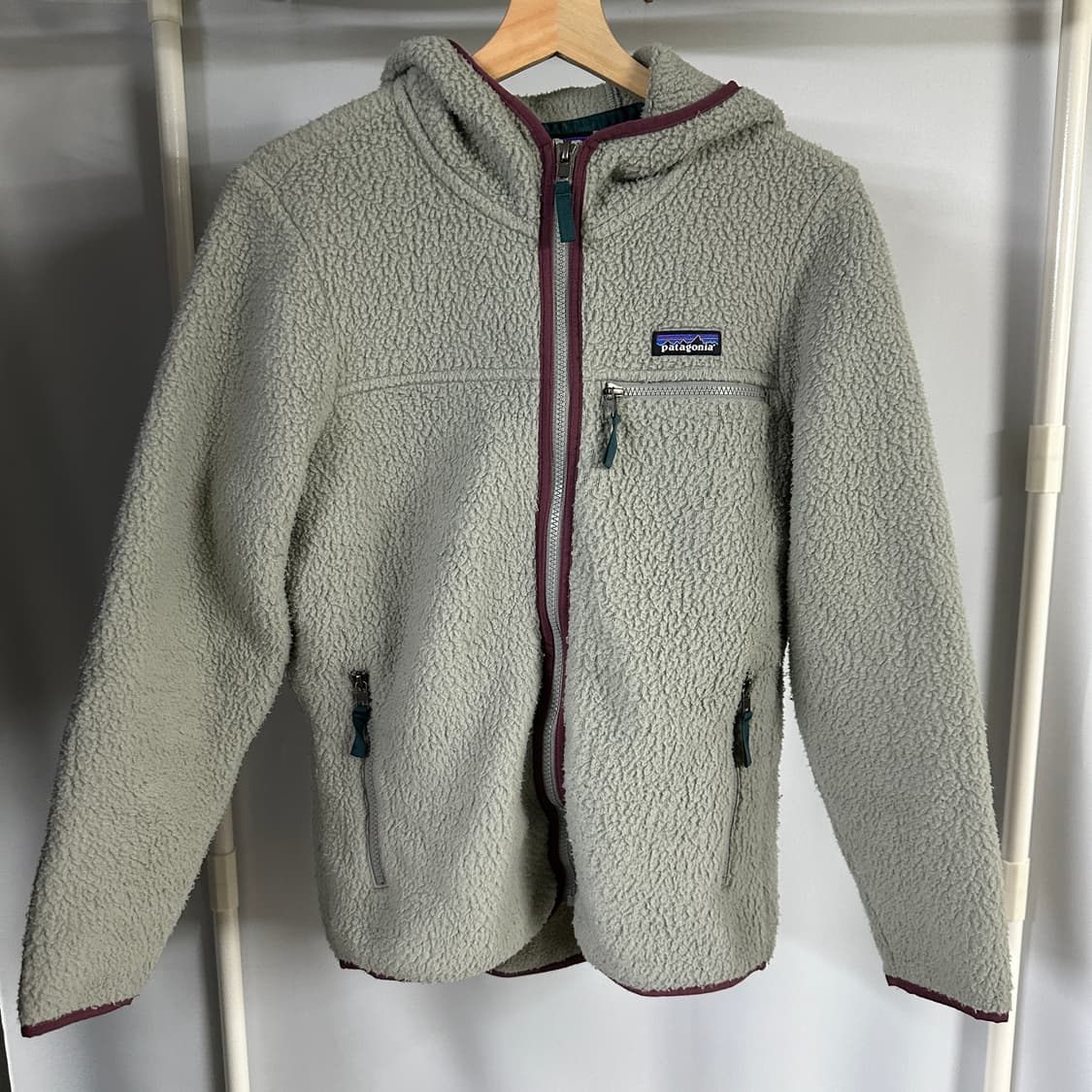 파타고니아 플리스 후드 집업 상품이미지1