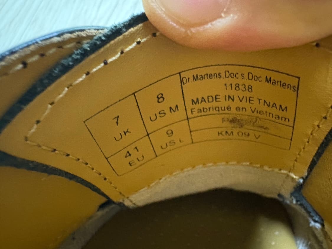 닥터마틴 1461 3홀 스무스 260 상품이미지7