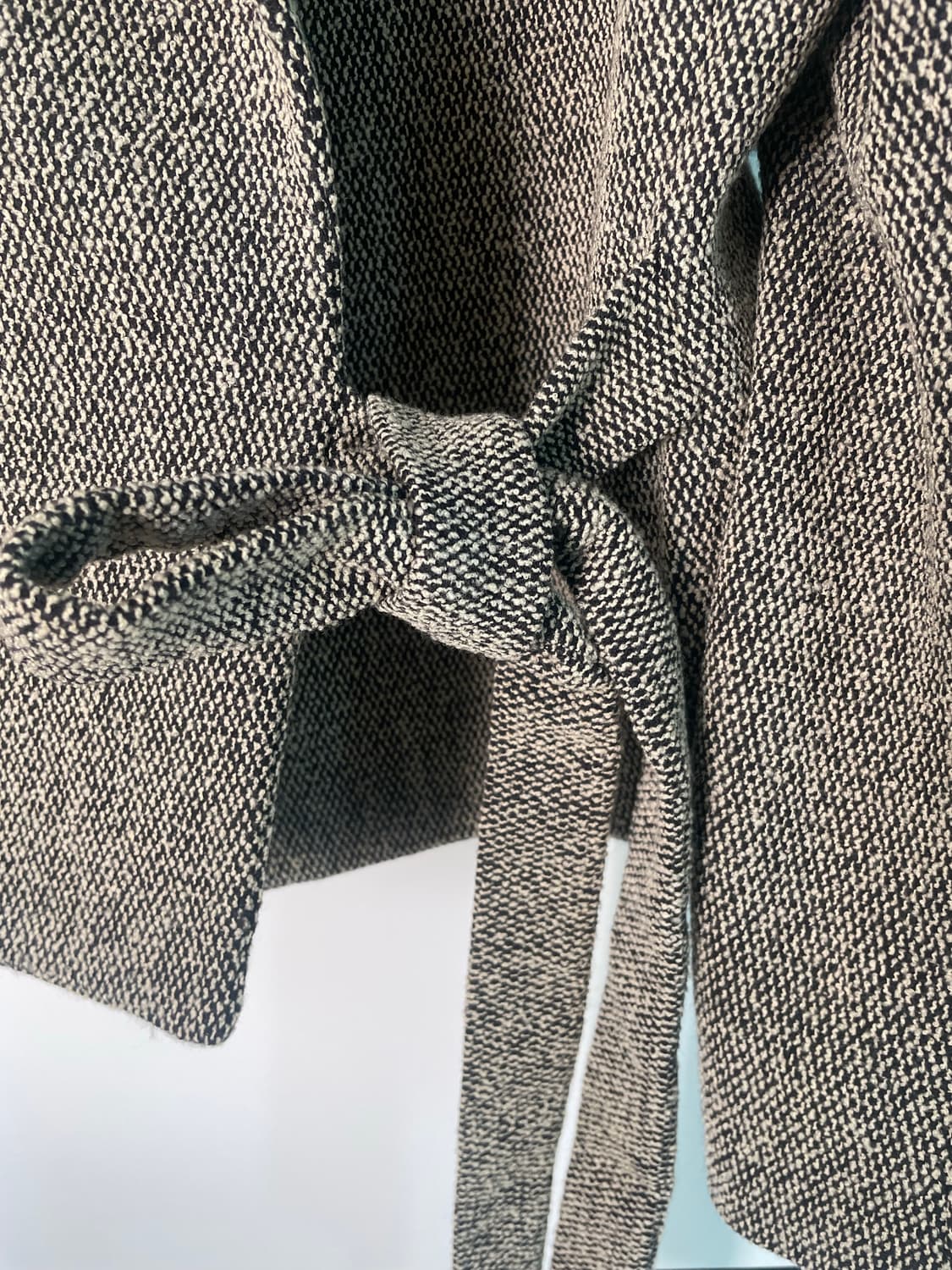 MaxMara 막스마라 헤링본 벨트 자켓 상품이미지5