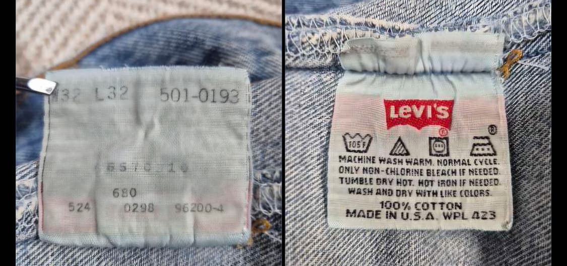 리바이스 90s 미제 501 상품이미지6