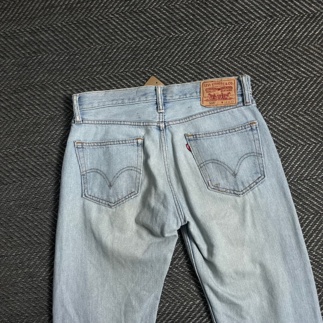 리바이스 505 스트레이트 핏 데님 팬츠o 4440 상품이미지5