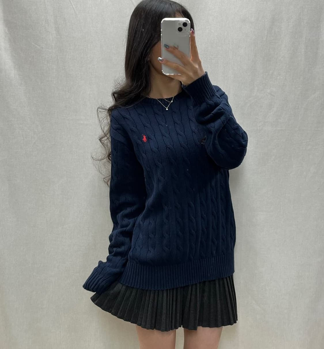 폴로 랄프 로렌 꽈배기 니트/#3521 상품이미지1