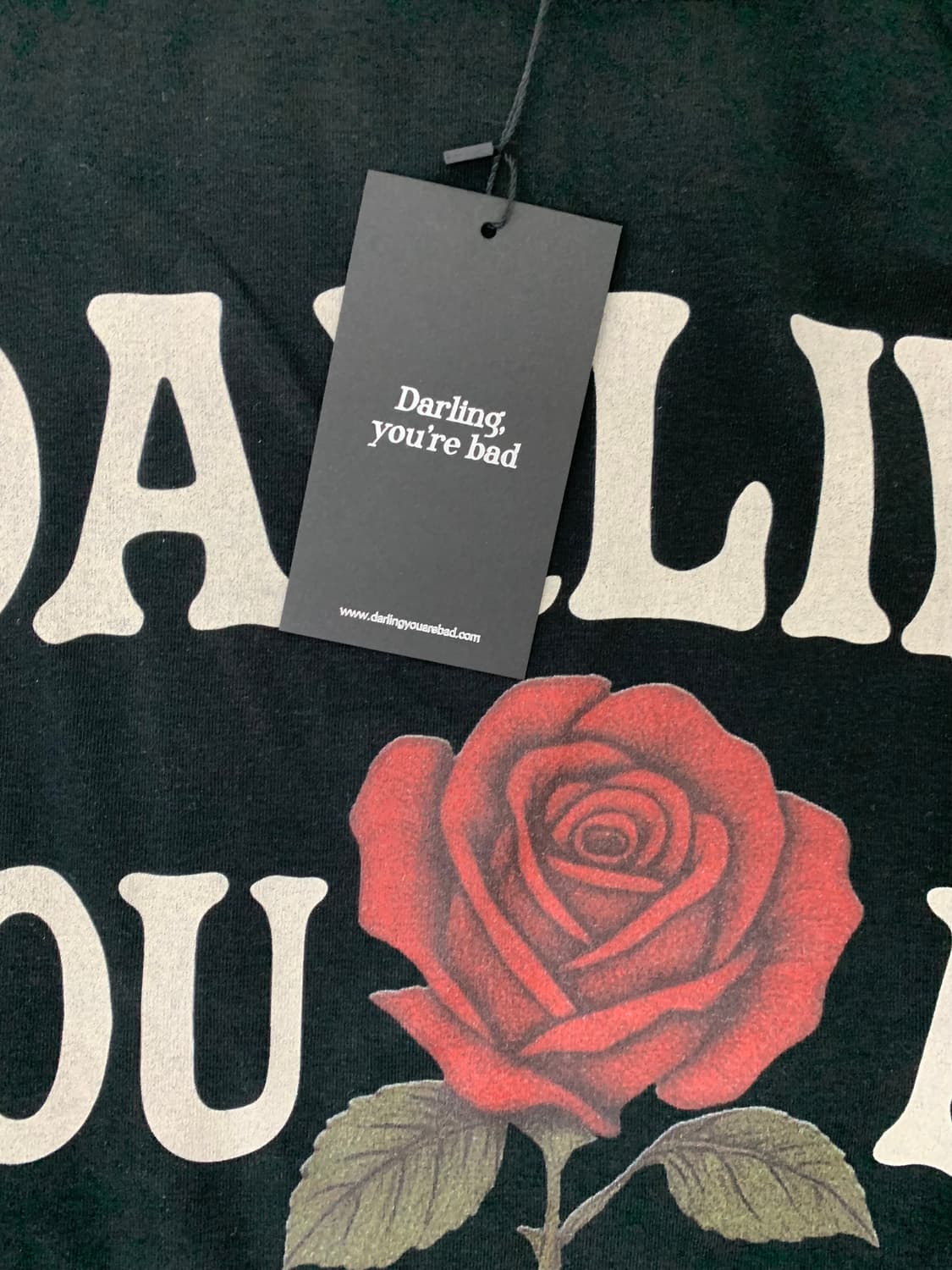 MELTING ROSE TEE #BLACK 상품이미지6