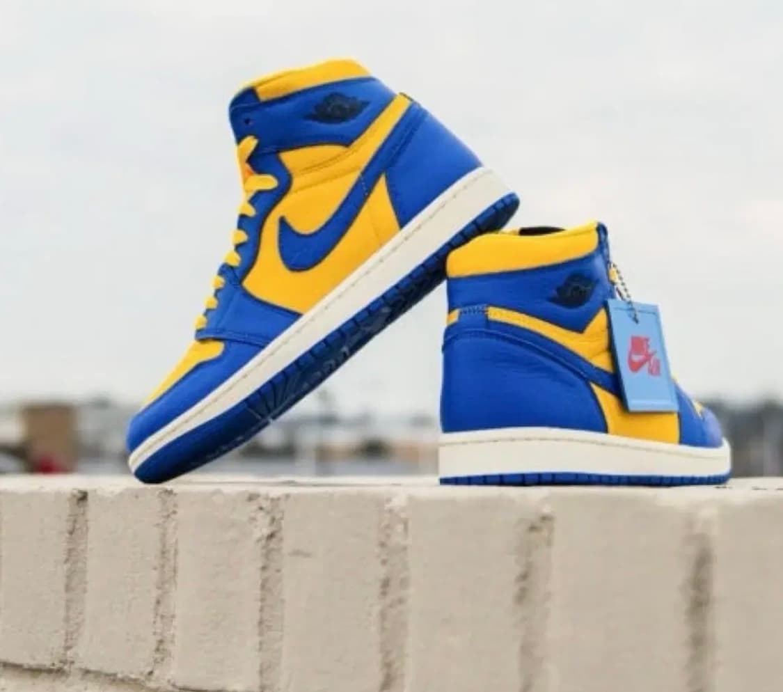 *새상품 조던 1 레트로 하이 OG 게임 로얄 앤 바시티 메이즈 상품이미지2