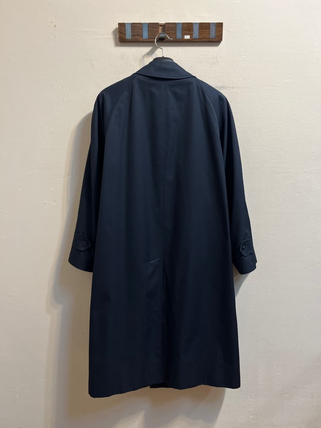 버버리 네이비 싱글 브레스티드 맥 코트 상품이미지3