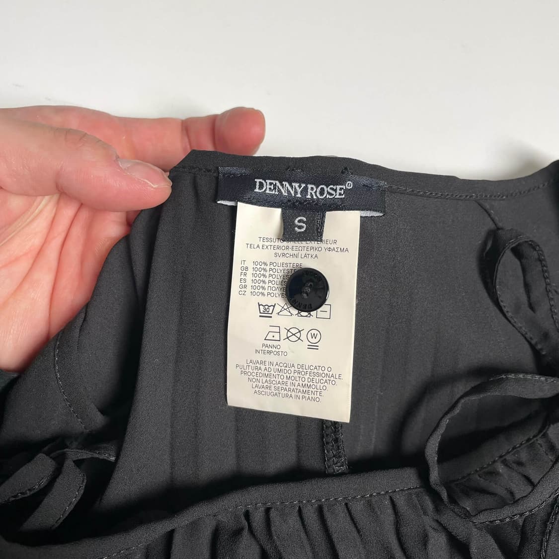 Denny rose 플리츠 롱 슬리브 (italy) 상품이미지7