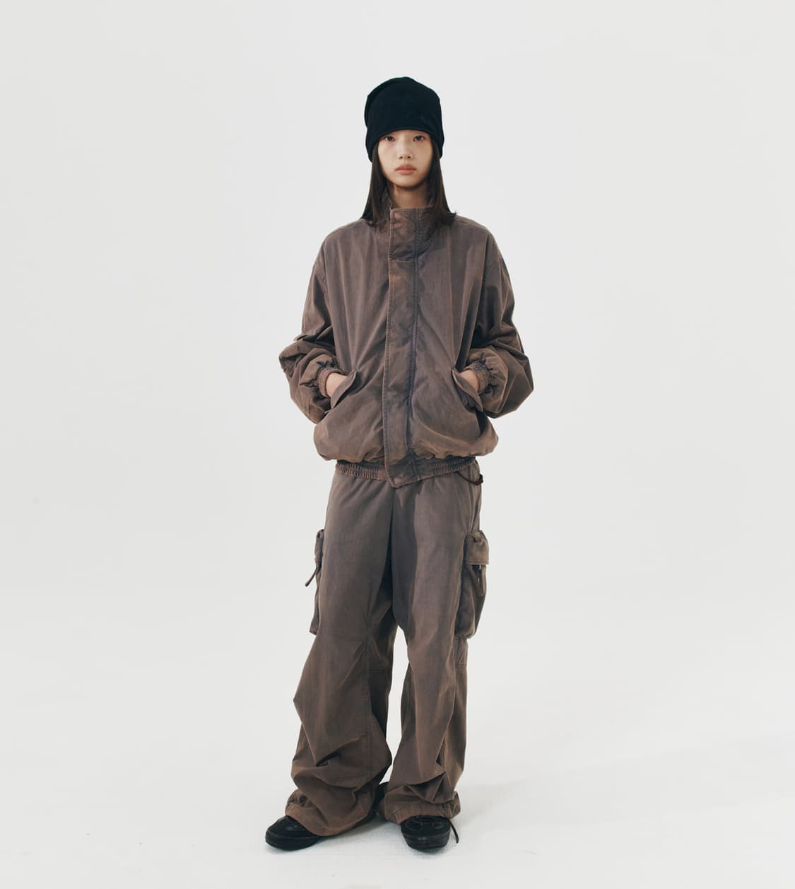 999휴머니티 블리치드 봄버자켓 상품이미지2