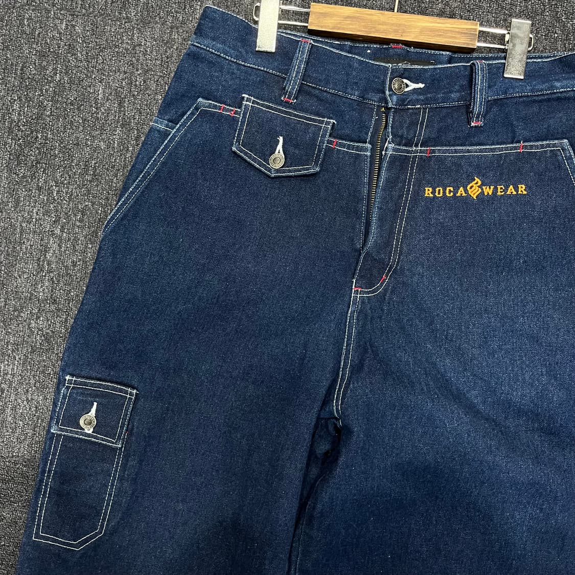 로카웨어 힙합 데님팬츠 상품이미지6