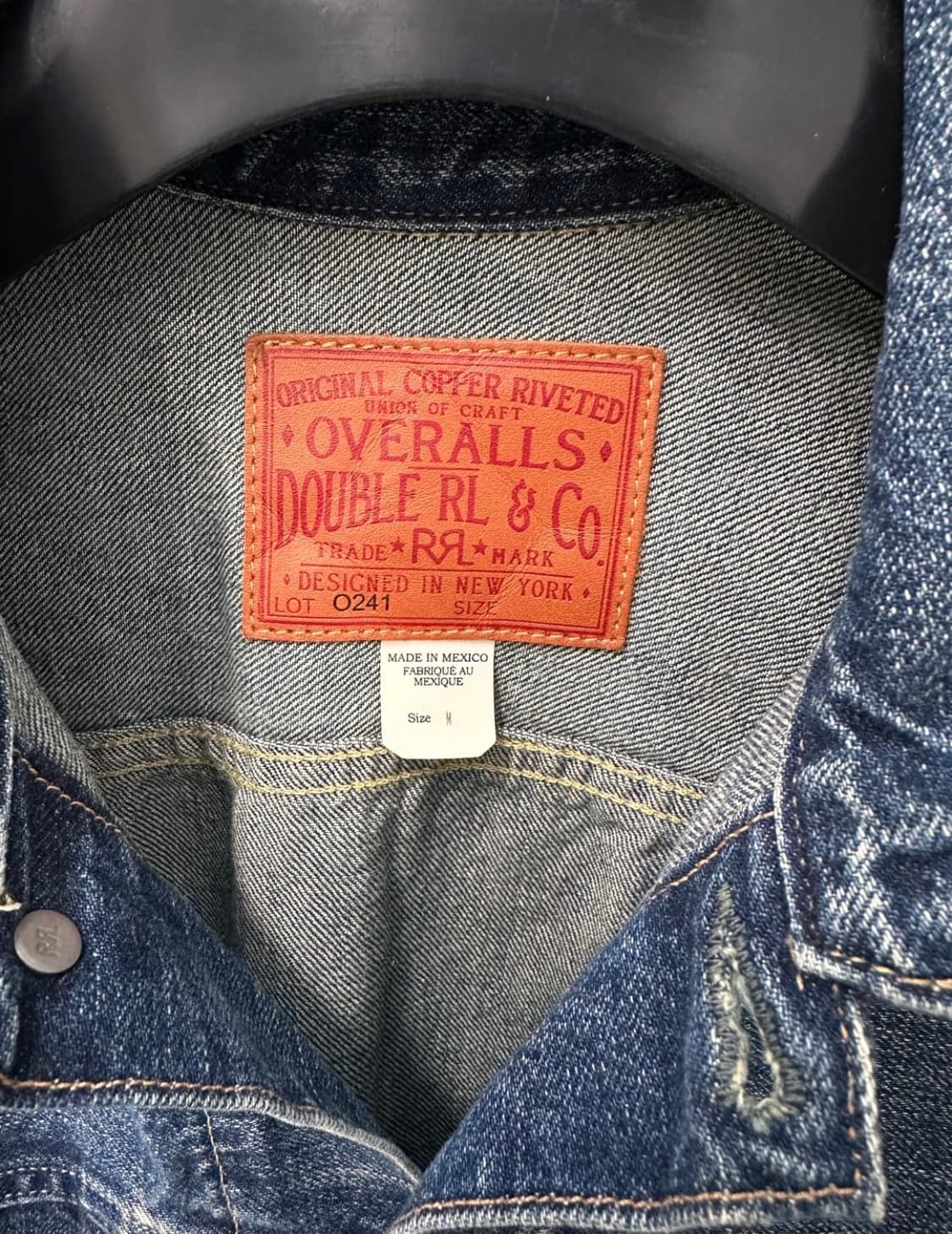 RRL 더블알엘 type2 데님트러커 자켓 셀비지 상품이미지3