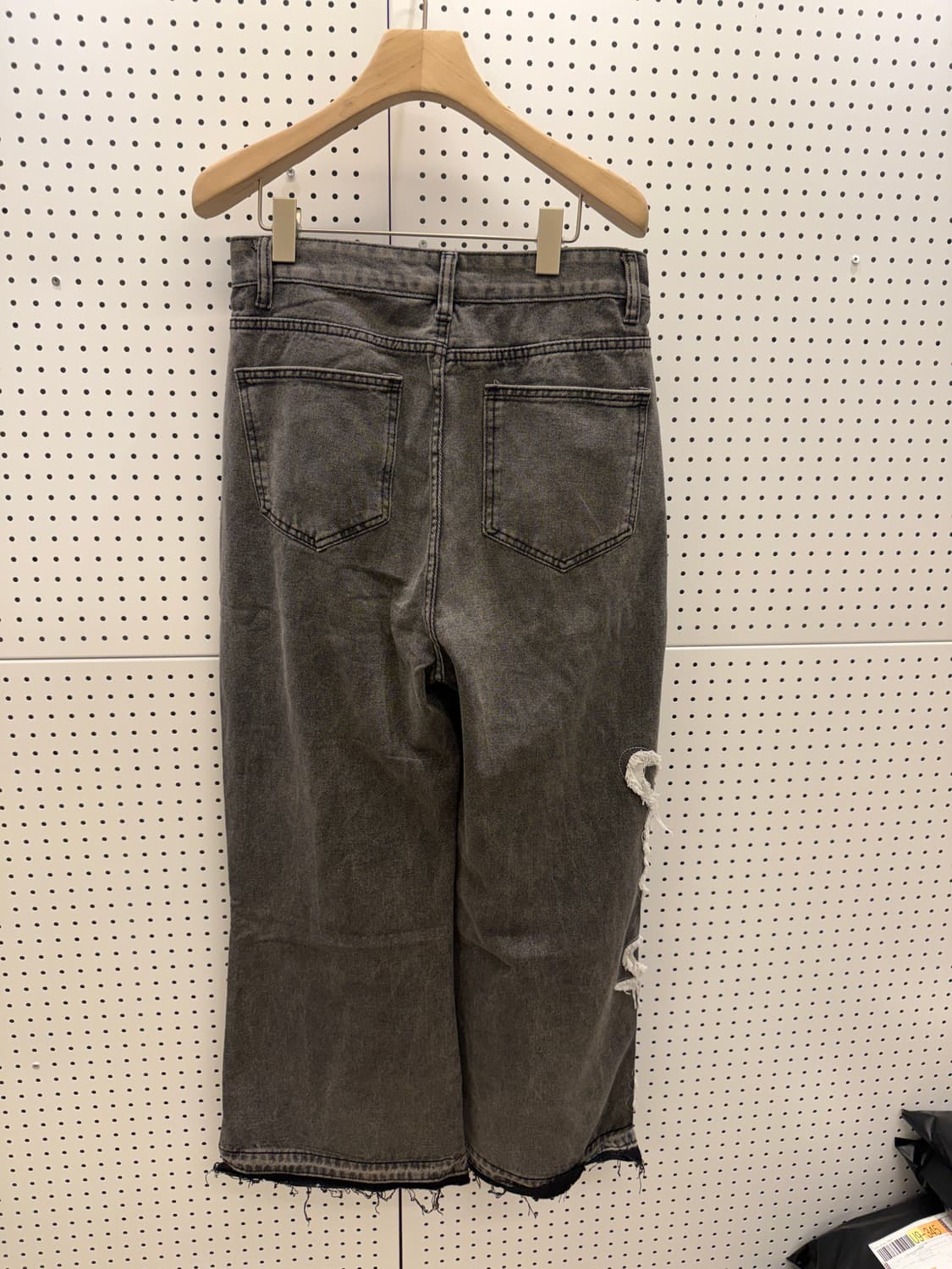 그래픽 패치 디스트로이드 데님 팬츠 U844 상품이미지4