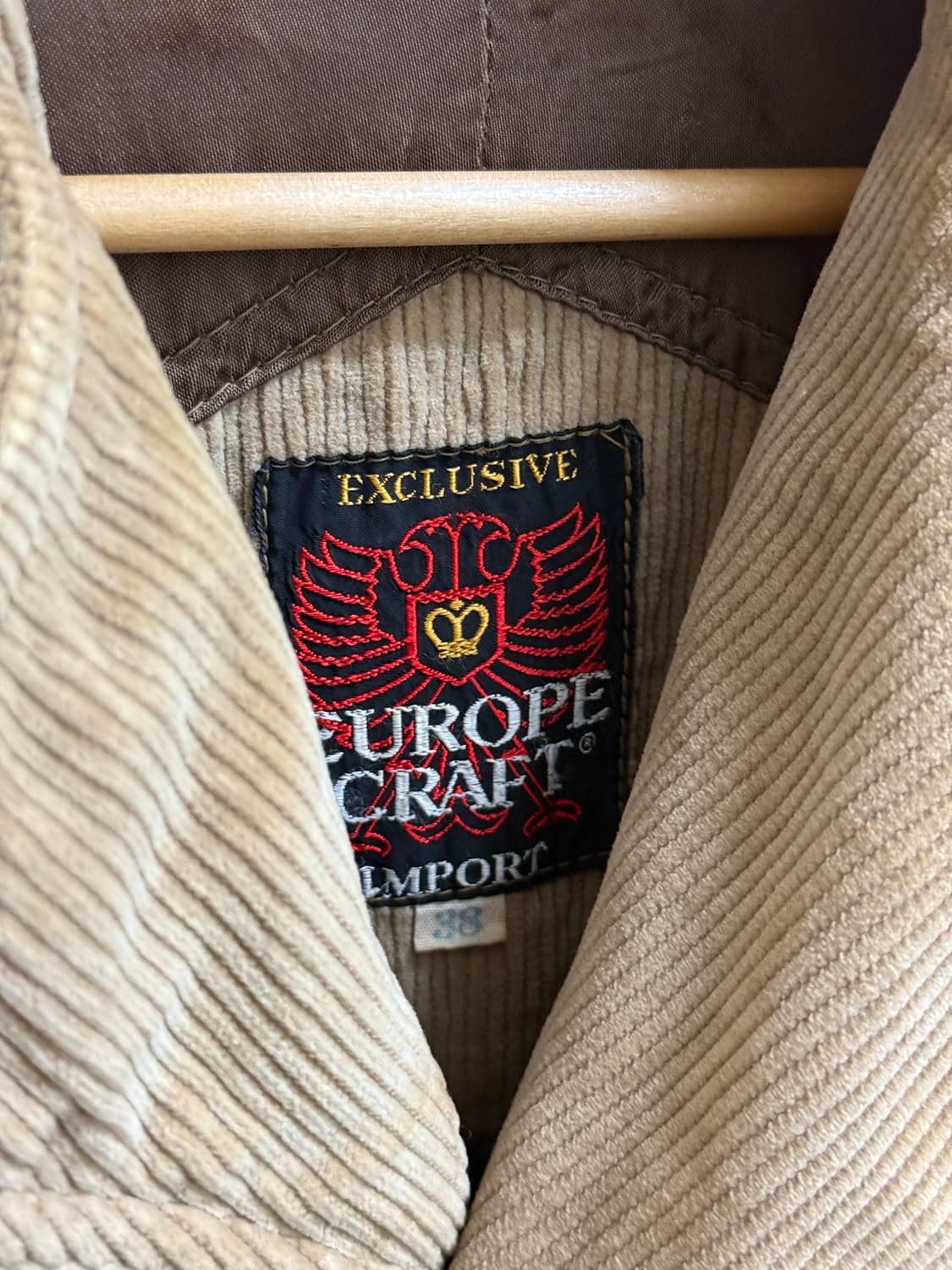 70s 메탈 아일렛 빈티지 코듀로이 자켓 상품이미지6