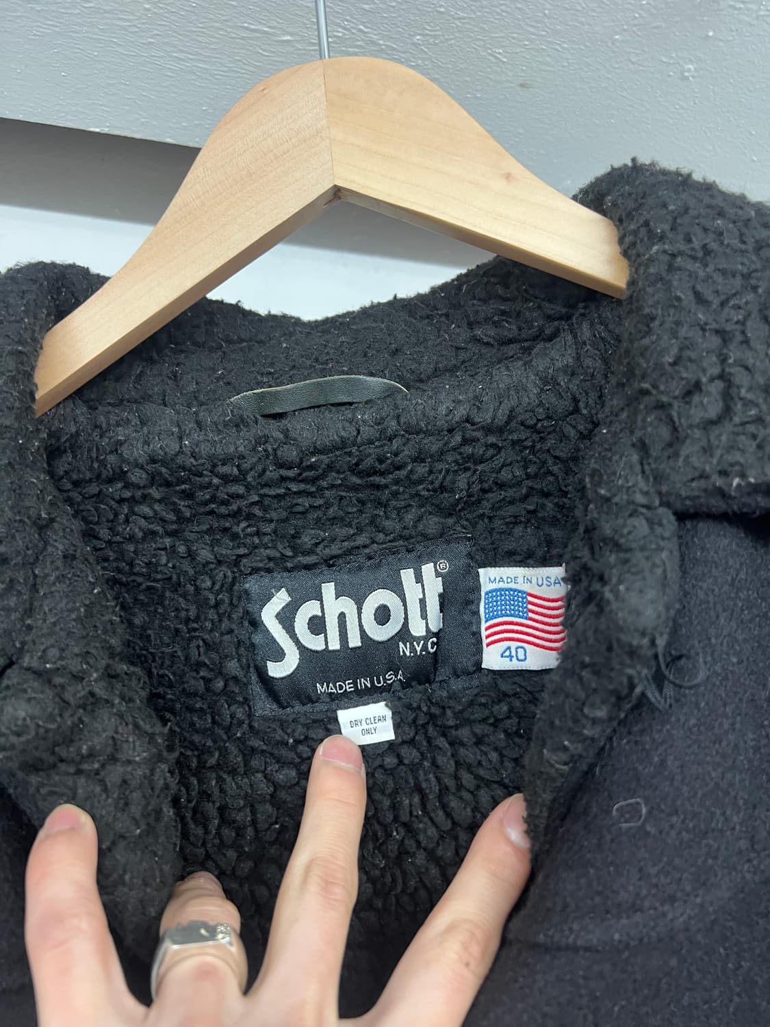 쇼트 쉐르파 하프 코트 상품이미지3