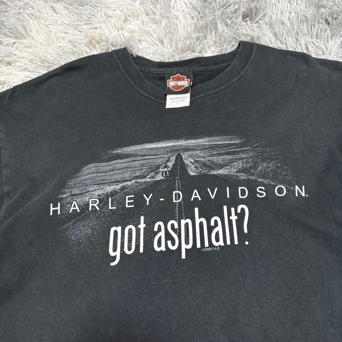 빈티지 할리데이비슨 “Got Asphalt?” 티셔츠 상품이미지3