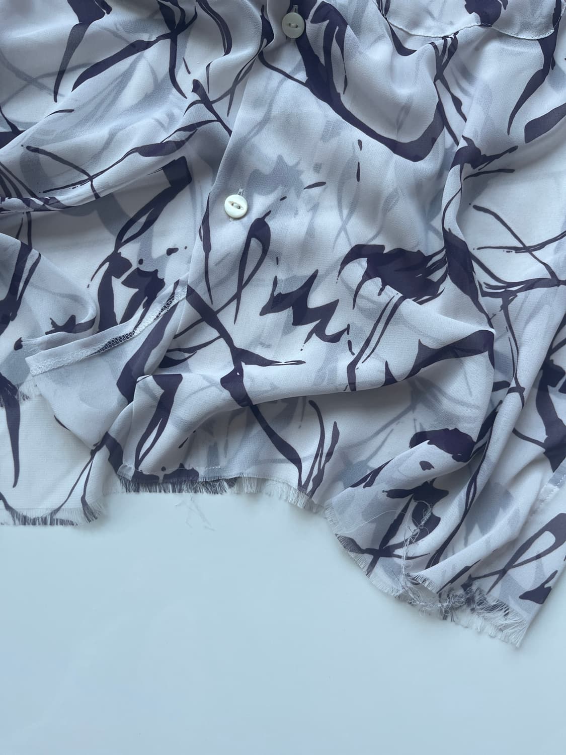 니들스 오픈카라 패턴 셔츠 상품이미지4