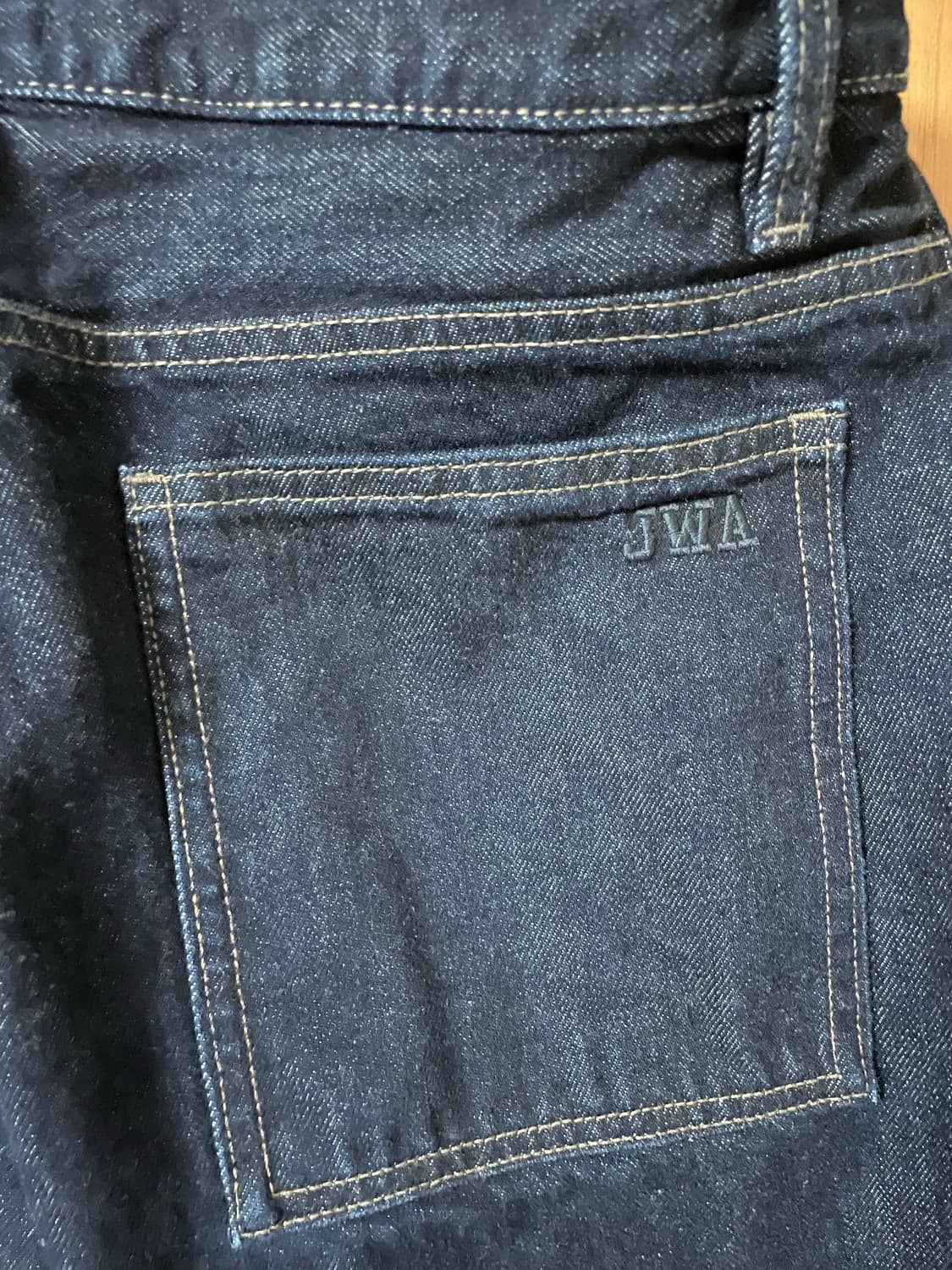 유니클로 jwa 스트레이트진(셀비지) 33인치 상품이미지5