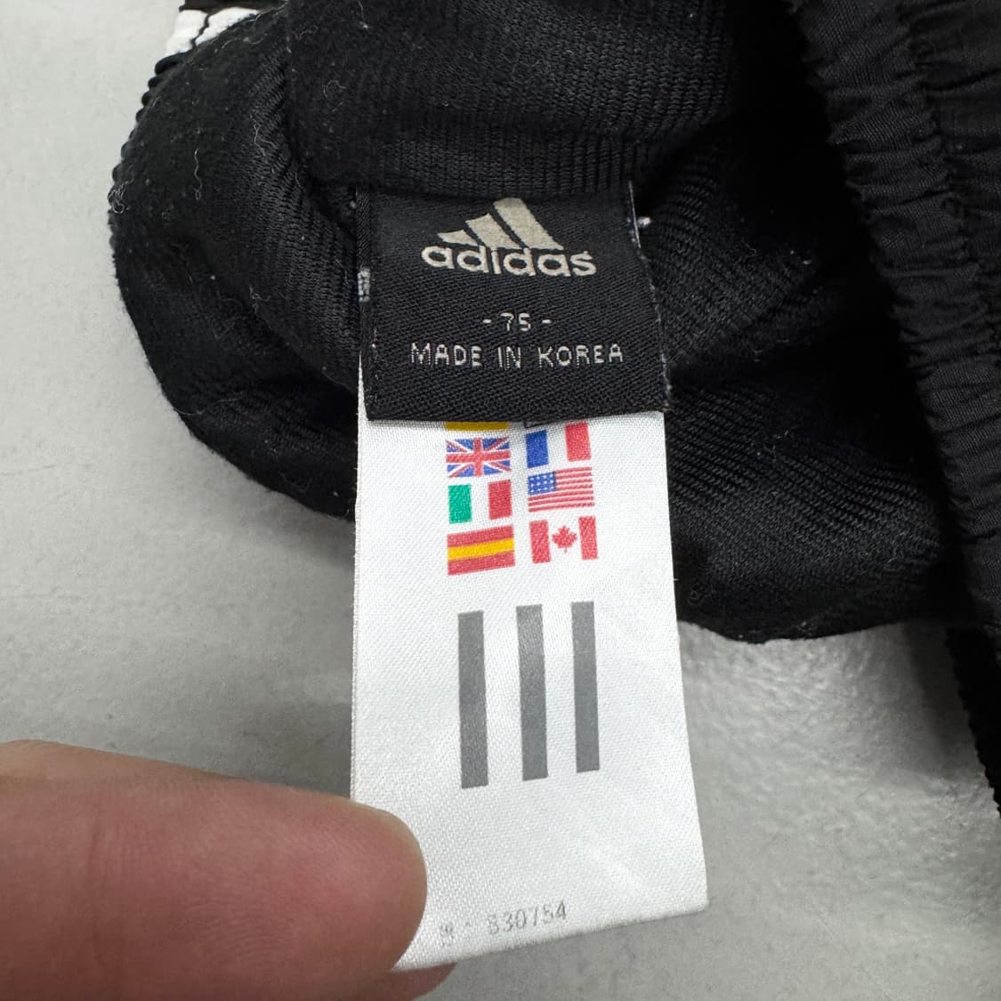 아디다스 00s 삼선 올드스쿨 바람막이 조거 트랙팬츠 상품이미지6