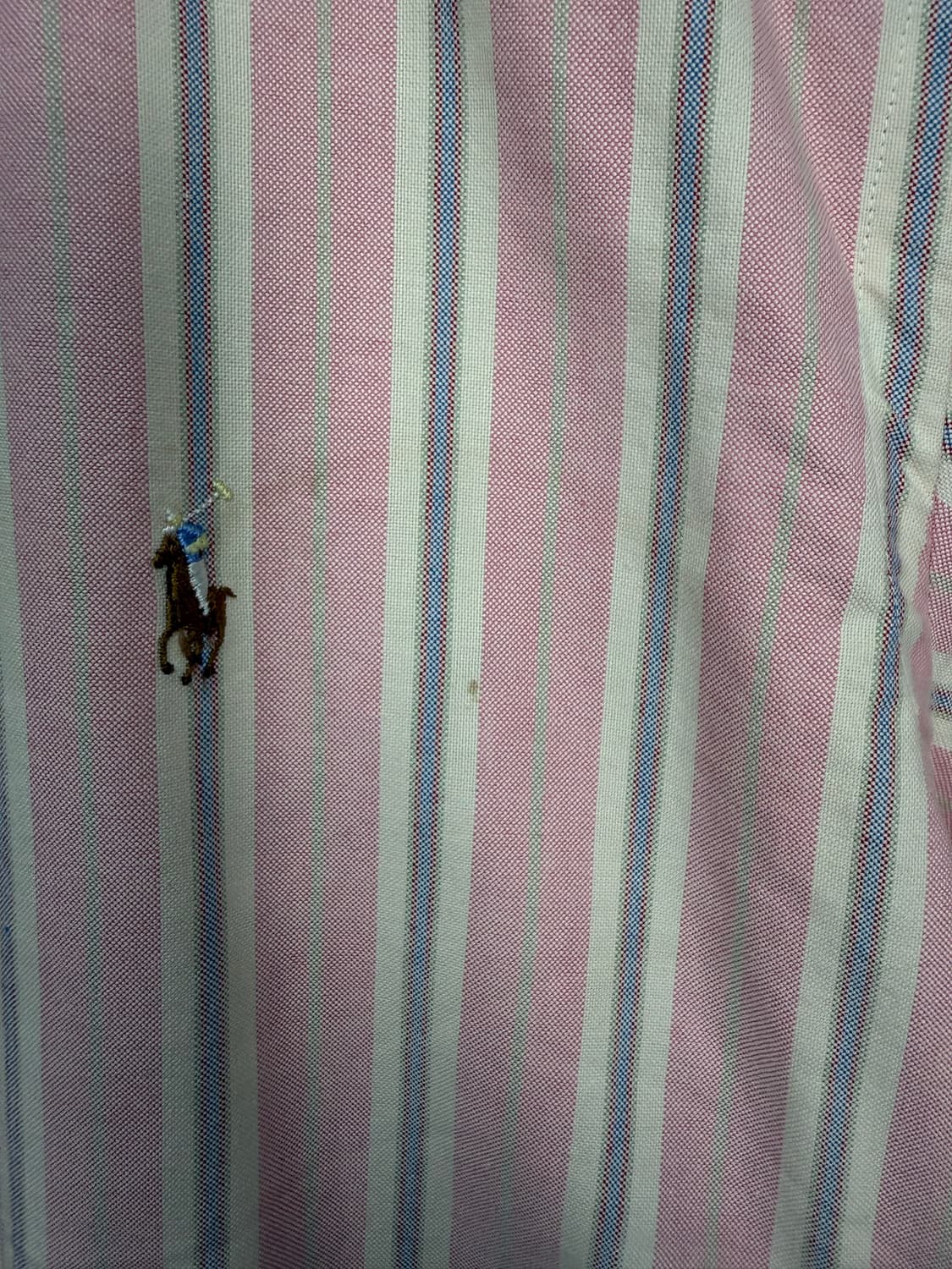 폴로 랄프로렌 핑크 스트라이프 셔츠 H1423 상품이미지6