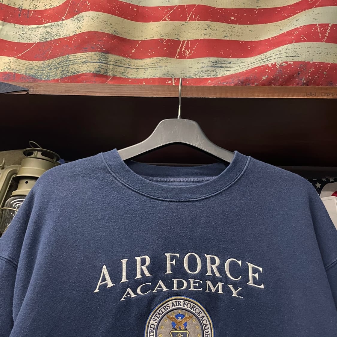 잔스포츠 USA 공군 사관학교 밀리터리 스웻 셔츠 맨투맨 N23 상품이미지3