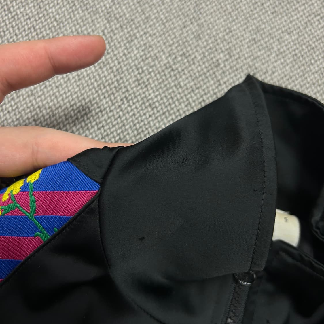 아디다스 블랙 플라워 파이어버드 져지(S) 상품이미지4