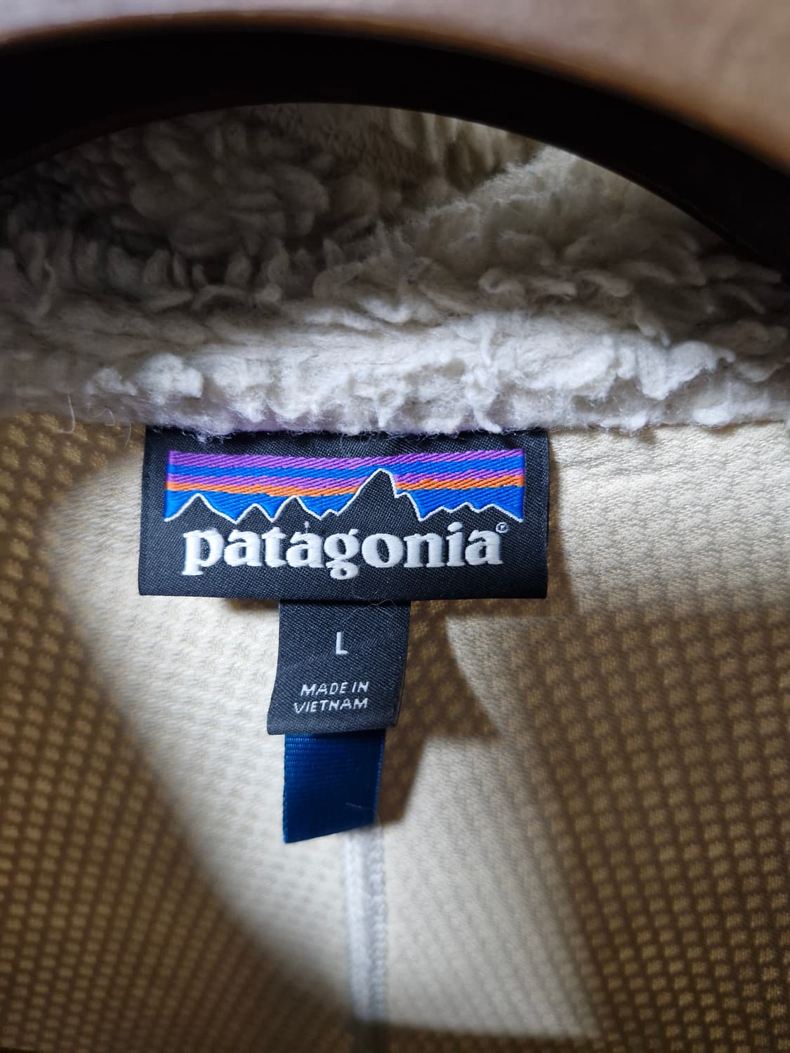 파타고니아 레트로X 플리스 아이보리 L 상품이미지4