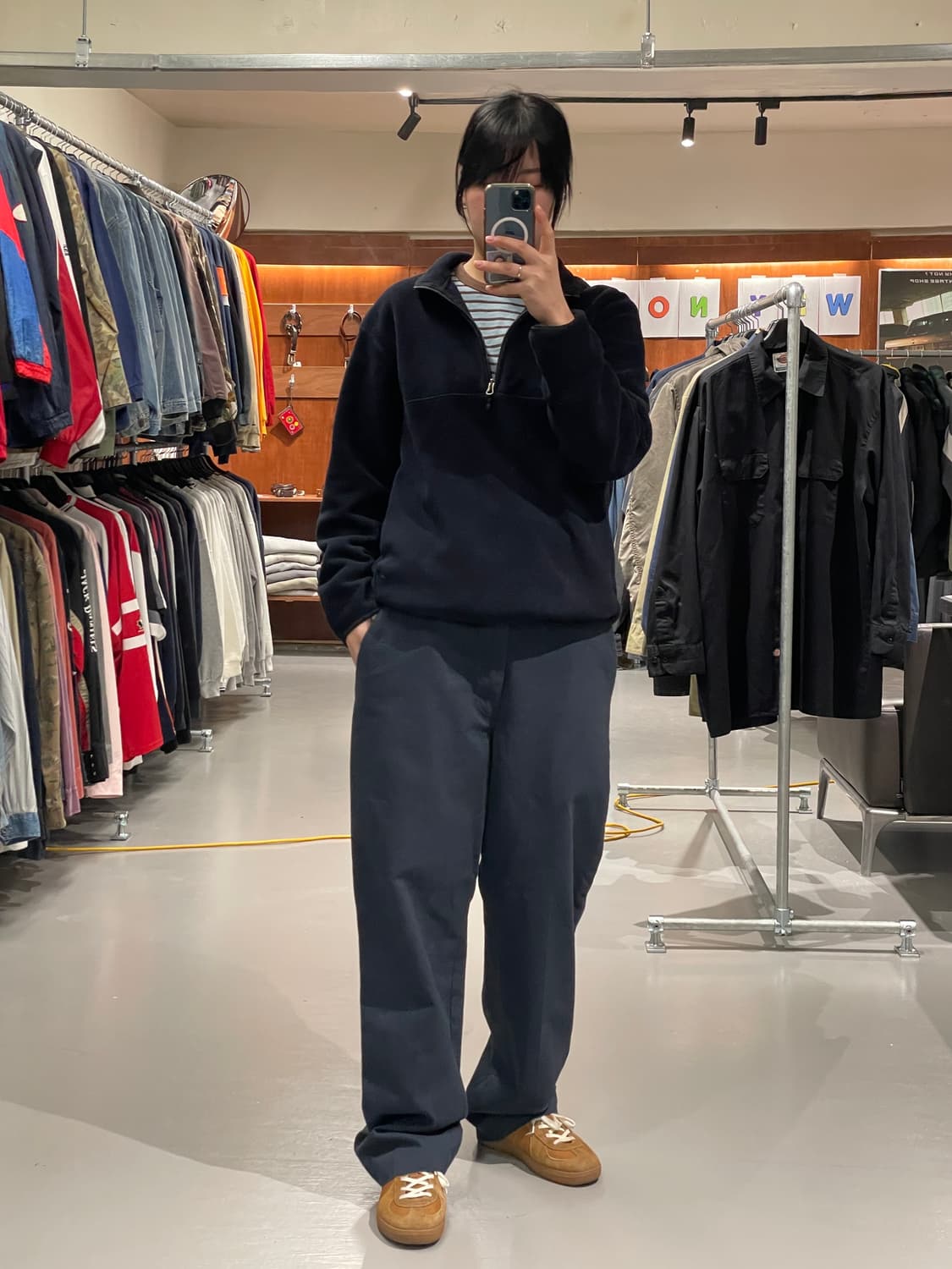 디키즈 워크 팬츠(네이비)   상품이미지5