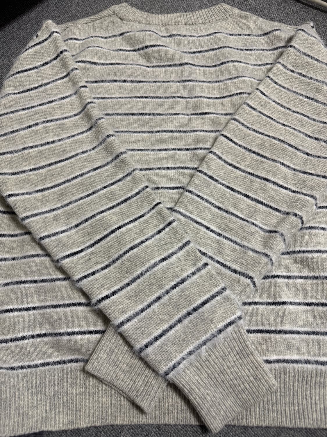 웨이비니스 헤어리니트 그레이(미발매색상)2사이즈 상품이미지2