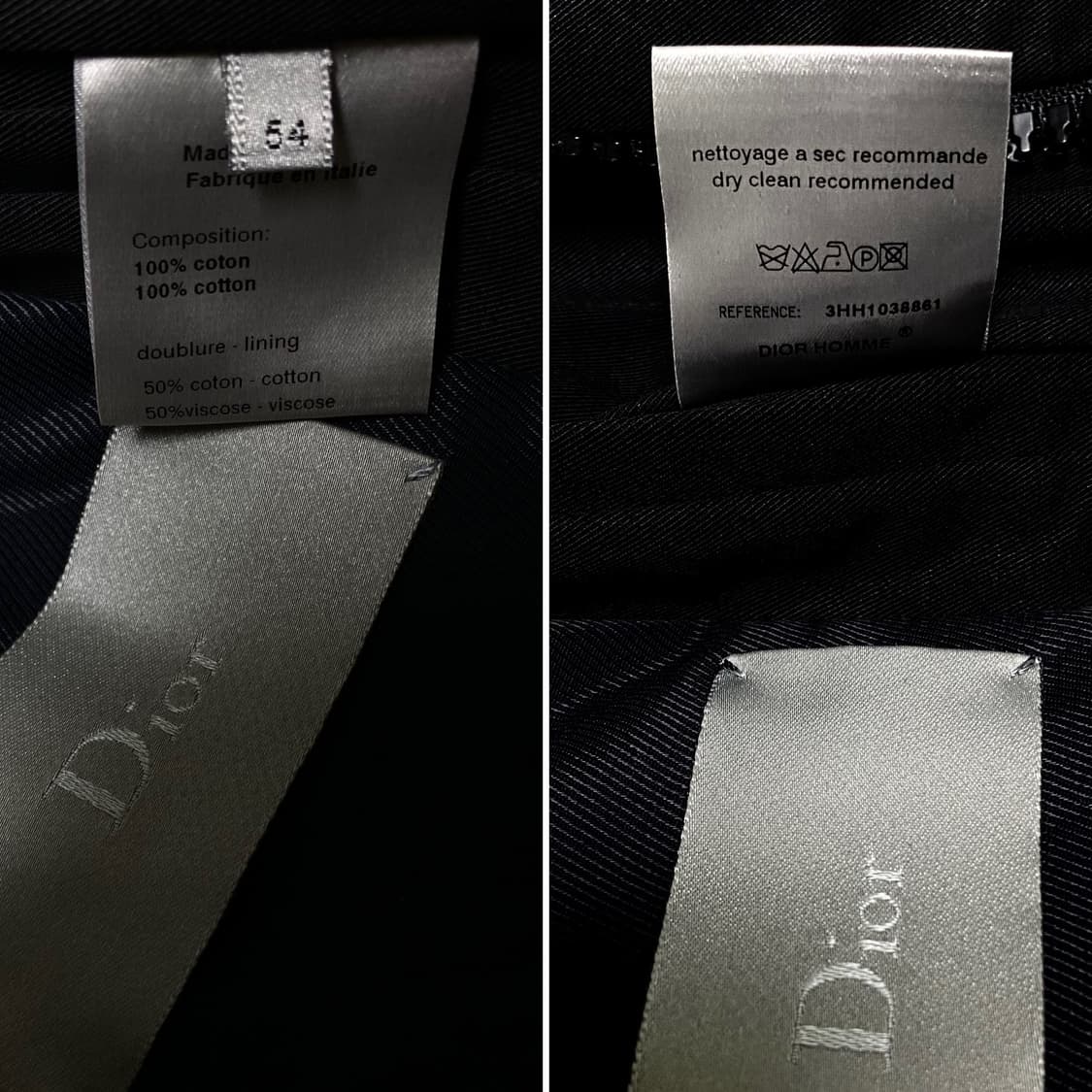 2003FW Dior HOMME LUSTER NAPOLEONPADDING 상품이미지8