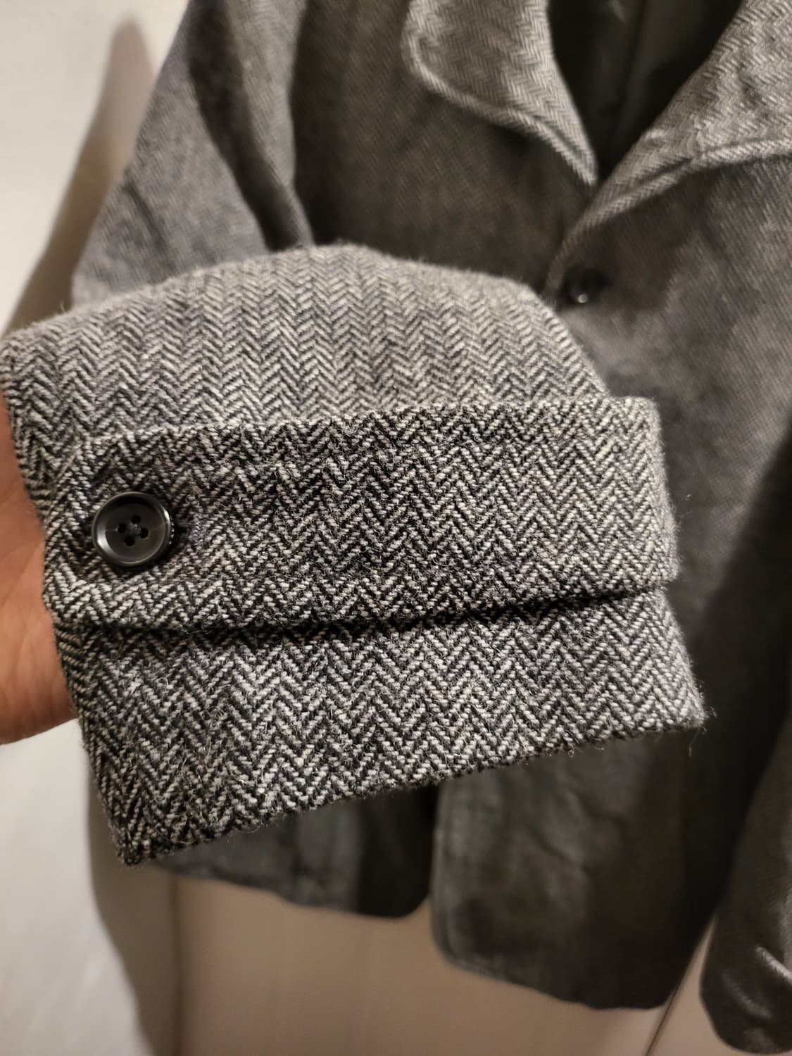 타케오키쿠치 헤링본 자켓 상품이미지3