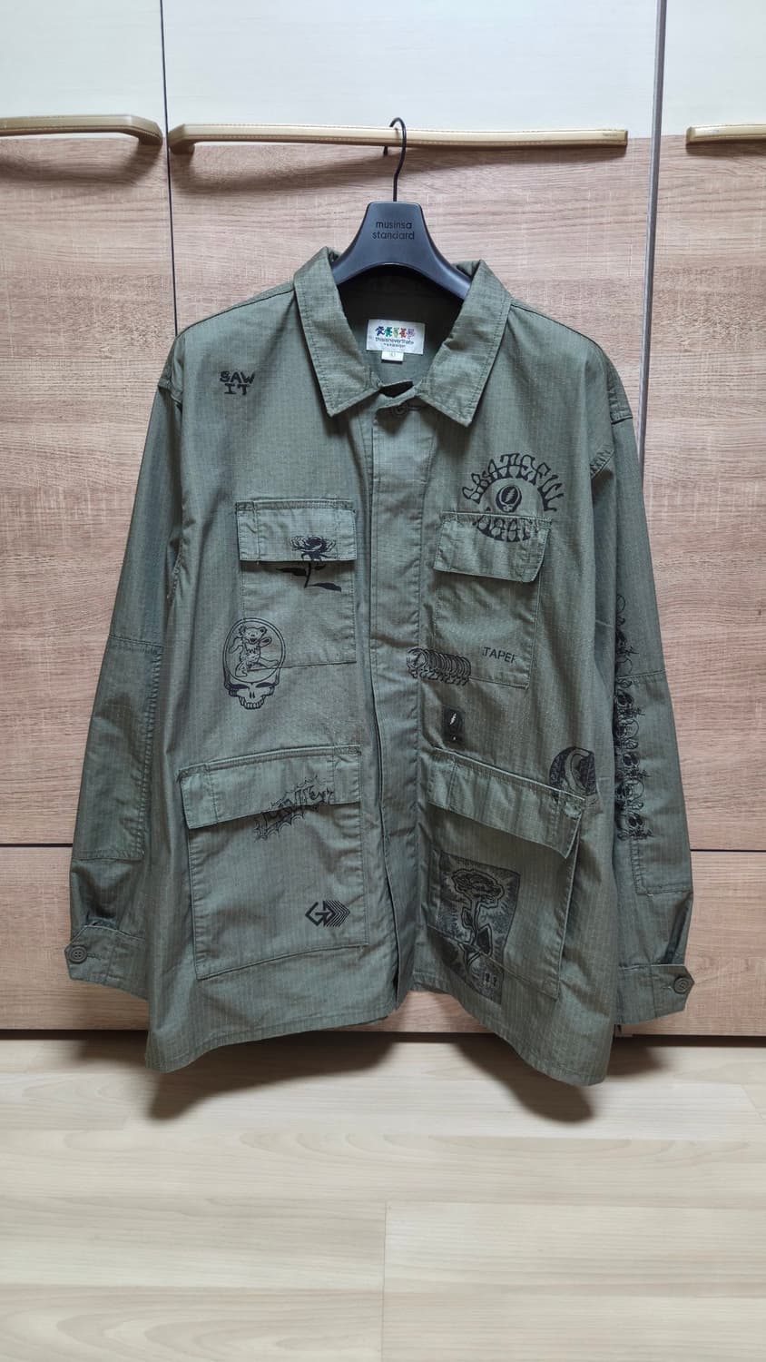디스이즈네버댓 그레이트풀 데드 Iconography BDU Jacket 상품이미지2