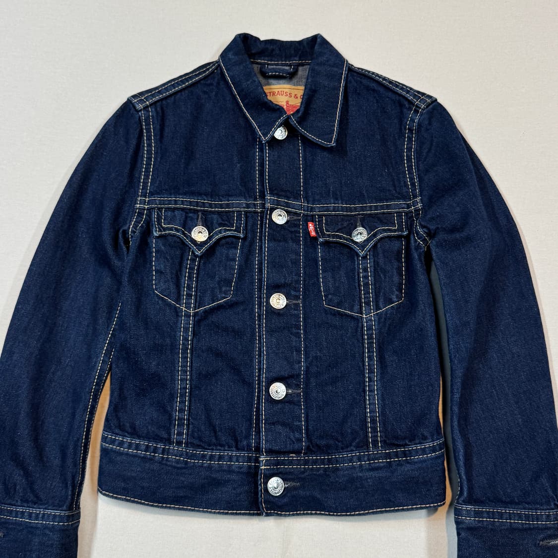 M) 리바이스 아이코닉 데님자켓 TYPE 1 진청 데님 청자켓 상품이미지2