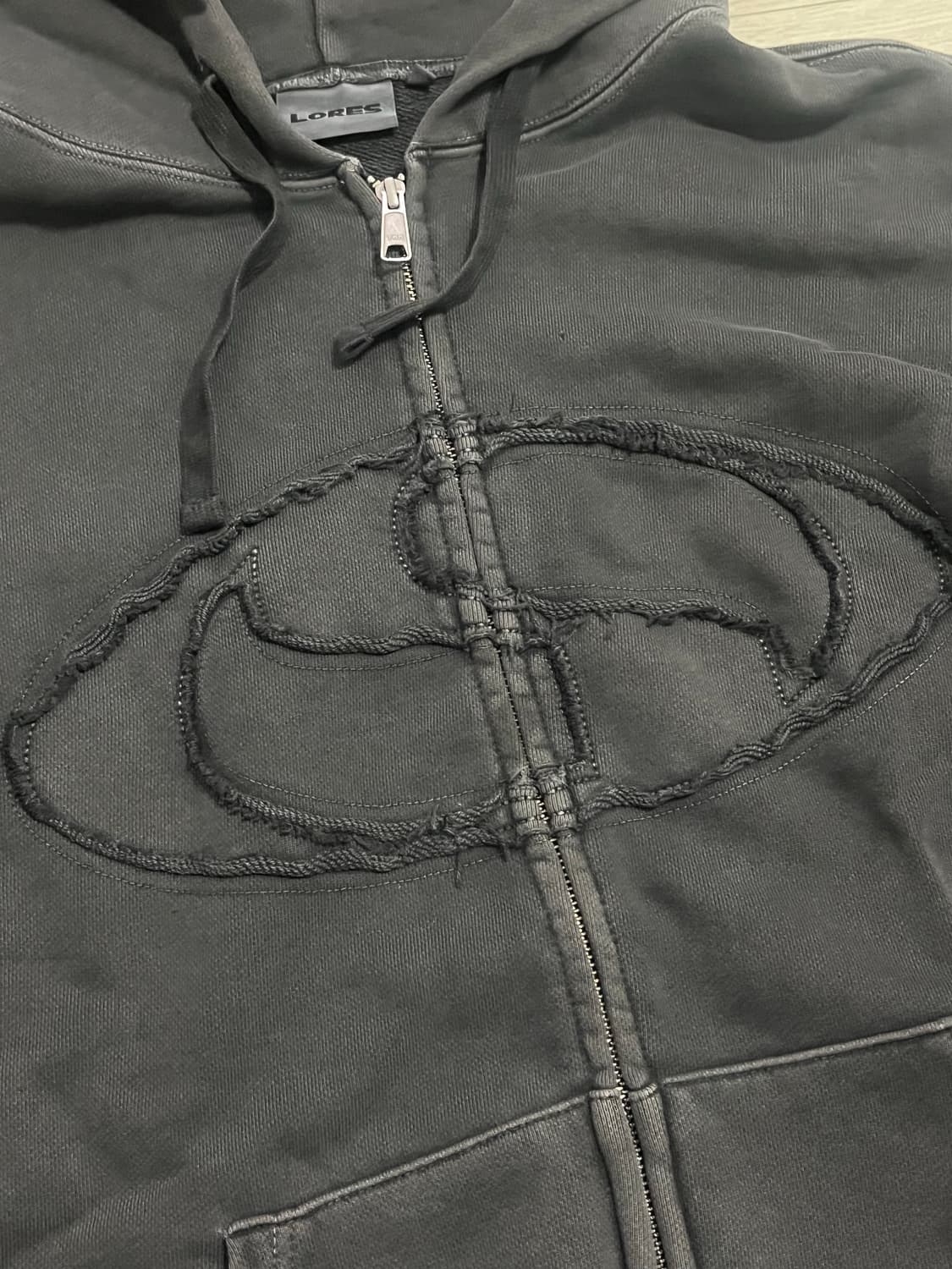 로어즈 Pigment Dyed Zip Hoodie 상품이미지4