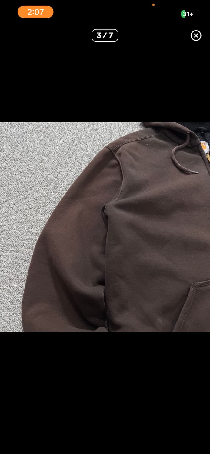 칼하트 후드집업 상품이미지3