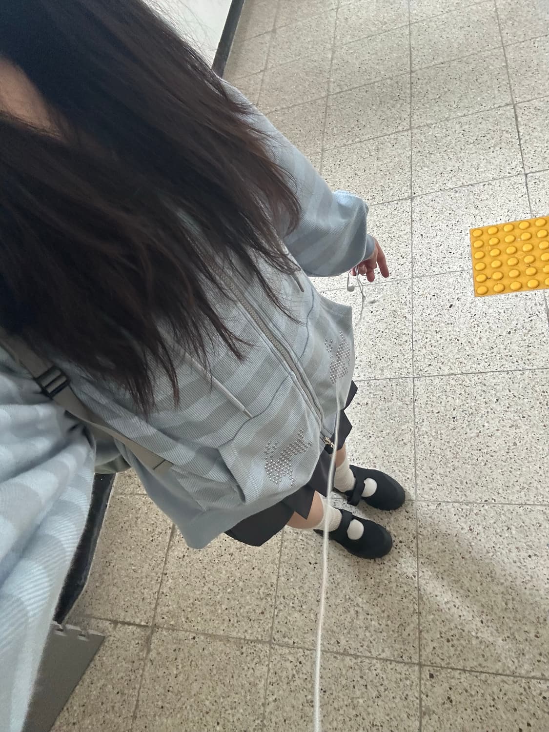 에쎄이 하루 후디 HA - RU HOODIE - SKY BLUE 상품이미지3