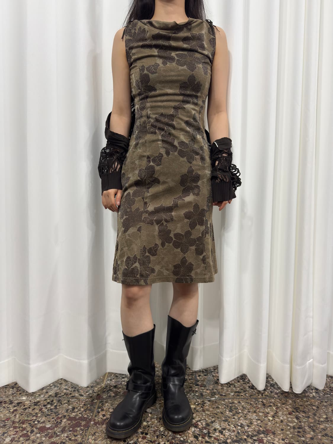 grunge lace bolero 상품이미지6